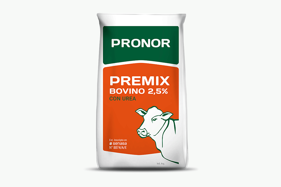 PRONOR Premix Bovino 2,5% con urea